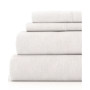 Collection Linen Rayon From Bamboo Blend Deep Pocket 300 Thread Count 3 Piece Sheet Set, Twin