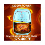 Brentwood 2 Quart Small Electric Air Fryer with Timer and Temp Control