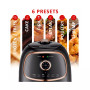 Brentwood 2 Quart Small Electric Air Fryer with Timer and Temp Control