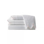 300 TC Scalloped Embroidered Sheet Set, Queen