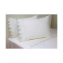 300 TC Scalloped Embroidered Sheet Set, Queen