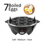 7 Egg Cooker/Steamer - Black
