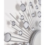 'Milkyway I' Bling Round Wall Mirror, 36" x 36"