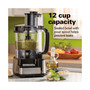 12 Cup Stack & Snap Food Processor