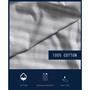 Michael Plaid Cotton Percale 3-Piece Sheet Set, Twin