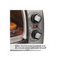Easy Reach Toaster Oven with Roll-Top Door