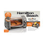 Easy Reach Toaster Oven with Roll-Top Door