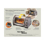 Easy Reach Toaster Oven with Roll-Top Door