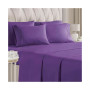 6 Piece Microfiber Solid Sheet Set - Full