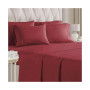 6 Piece Microfiber Solid Sheet Set - Full
