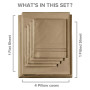 6 Piece Microfiber Solid Sheet Set - Full