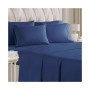 6 Piece Microfiber Solid Sheet Set - Full