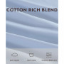 800 Thread Count Cotton Sateen 4-Pc. Sheet Set, Queen