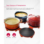 Foldable Food Warming Tray with Dual Temperature