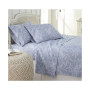 Ultra-Soft Floral or Solid 4-Piece Sheet Set