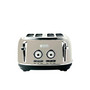 Dorset 4-Slice Toaster with Browning Control, Cancel, Reheat and Defrost Settings - 75039