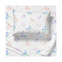 Ombre Butterflies 100% Organic Cotton Twin Sheet Set