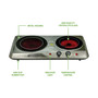 Double-Plate and Cooktop Electric Infrared Burner