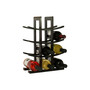 12-Bottle Bamboo Wine Rack