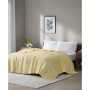 Freshspun Basketweave Cotton Blanket, Twin