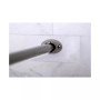 Traditional Adjustable Hotel Single Curved Shower Curtain Rod