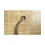 Traditional Adjustable Hotel Single Curved Shower Curtain Rod