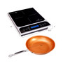 Portable Induction Cooktop Countertop Burner and Frying Pan