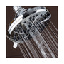 High Pressure 6-Setting Premium Rain Shower Head