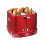 RHDT800RETRORED 4 Hot Dogs & Buns Pop-Up Toaster