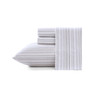 Tommy Bahama Kahanu Stripe Cotton Percale 4 Piece Sheet Set, Queen