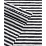 Sketchy Stripe Cotton Percale 3 Piece Sheet Set, Twin
