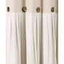 Linen Button 72" x 72" Shower Curtain