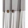 Linen Button 72" x 72" Shower Curtain