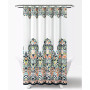 Clara 72"x 72" Bohemian Print Shower Curtain