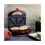 4 Portion Non-Stick Sandwich Grill in Red