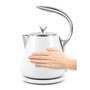 1.2L Cool-Touch Stainless Steel Electric Kettle, White