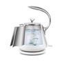 1.2L Cool-Touch Stainless Steel Electric Kettle, White