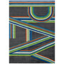 Lil Mo Hipster LMT-14 Play Blue 2' x 3' Area Rug