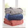 Solid Sherpa Throw, 50" x 60", Created for Macy's