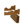 18-Bottle Stackable Bamboo Wine Rack