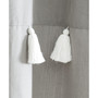 Panama Stripe Shower Curtain, 72" x 72"