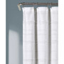 Stripe Clip Jacquard 72" x 72" Shower Curtain