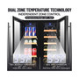 CavaPro Dual Zone Wine Cooler Refrigerator
