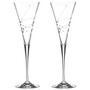 Stemware, Adorn Toasting Flutes, Set of 2