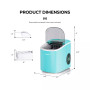 Ice Maker Machine Countertop Automatic Ice Maker 27 LBS/24 Hrs