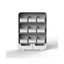 9 Removable Drawers Tea Bag holder and Condiment Organizer