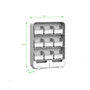 9 Removable Drawers Tea Bag holder and Condiment Organizer