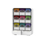 9 Removable Drawers Tea Bag holder and Condiment Organizer