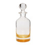 28.58 Oz Whiskey Decanter with Colored Reflection Bottom