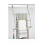 Adjustable Metal 3-Tier Bath Over Door Towel Rack Holder